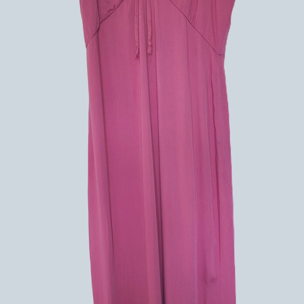 Wild Fable Midi Pink Bareback Sundress